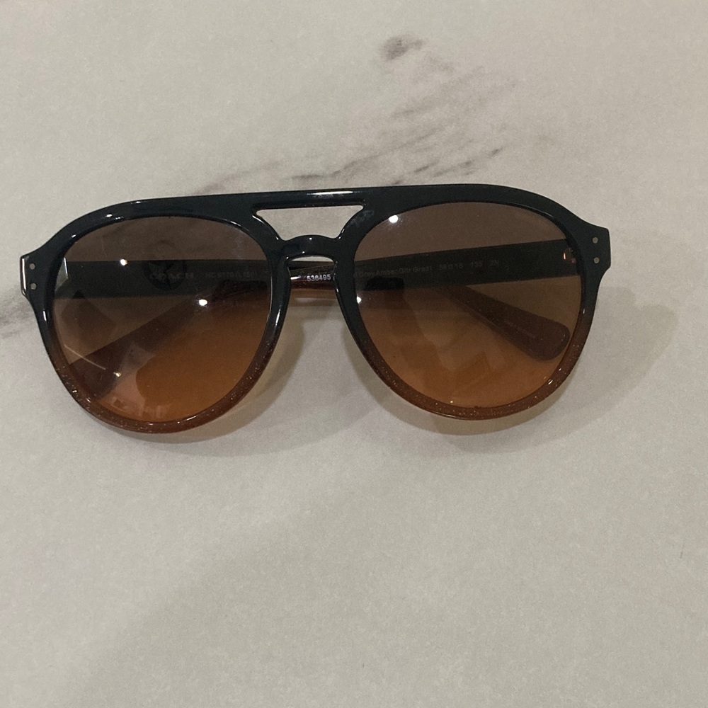 Brown Gradient Aviator Sunglasses - Men's Accessories